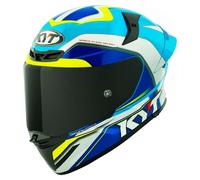 Kyt Tt-revo Grand Prix - Talla L WHITE/LIGHT-BLUE