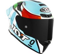Casco Integral KYT TT-REVO Leopard Replica Tricolore