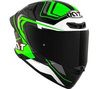 KYT TT-Revo Overtech, casco integral XL male Negro/Blanco/Verde