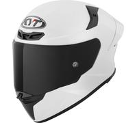 KYT TT-Revo Plain Casco, Blanco, Talla L (59/60)