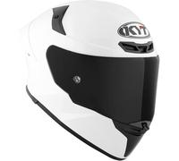 KYT TT-Revo Plain, casco integral L male Blanco
