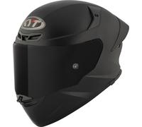 KYT TT-Revo Plain, casco integral XXL male Negro Mate