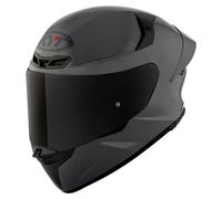 KYT TT-Revo Plain, casco integral XL male Gris