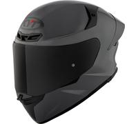 KYT TT-REVO Plano Mate GRL Gris Casco De Moto (Gris Oscuro Mate) Talla: L (59)