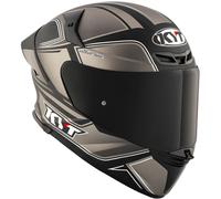 KYT TT-Revo Tourist, casco integral S male Mate Negro/Gris