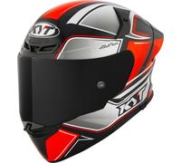KYT TT-Revo Tourist Casco, rojo, tamaño L para Hombres