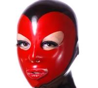 KYTFLCG Transparente Látex Cabeza Cubrir Hecho Mano Látex Máscara per Uomo e Donna Costumi da Festa per Cosplay e Club(Size:m)