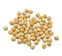 Kyto Bingo - Juego de Bolas de Madera (75 Piezas, para Juego de Bingo y Dorado) Diámetro de la Bola: 1,3 cm