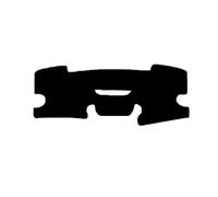 KYUBNUI Fundas de Salpicadero para Toyota ist 2001 2002 2003 2004 2005 Alfombrilla Antideslizante Cubierta de Tablero Trim Interiores Accesorios