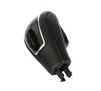 KYUBNUI Pomo de Palanca de Cambios de Cuero para Ford Mondeo MK4 S-MAX Kuga Galaxy MK1, Palanca de Cambios automática