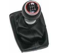 KYUBNUI Pomo de Palanca de Cambios y Funda Protectora para Audi A4 8E B6 B7 2000 2001 2002 2003 2004 2005 2006 2007 2008