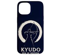 Kyudo Archery Zen in Motion Artes marciales japonesas Bushido Carcasa para iPhone 15