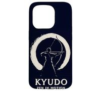 Kyudo Archery Zen in Motion Artes marciales japonesas Bushido Carcasa para iPhone 15 Pro