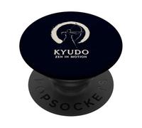 Kyudo Archery Zen in Motion Artes marciales japonesas Bushido PopSockets PopGrip Adhesivo