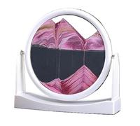 KYUEPONG Adornos de Arenas movedizas, Arte con Arena fluida, Arte dinámico, Paisaje de, escenografía dinámica, Decoraciones Mesa Cristal 3D for Habitaciones, Forma montañas, Valles y Dunas