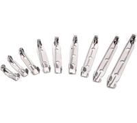 KYUEPONG Base para broches, 50 unids/lote broche Clip Base pines en blanco for suministros de joyería DIY(40 mm)