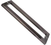 KYUEPONG Manilla para puerta de ducha, Tiradores de manija puerta ducha acero inoxidable, adecuados for puertas vidrio oficina y madera