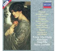 Kyung Wha Chung Osian Ellis The Melos Ensemble Of London Radu Lupu - Debussy / Franck / Ravel: Sonata for Flute, Viola & Harp / Sonata for Violin & Piano etc.