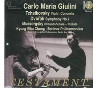 Kyung Wha Chung - Tschaikowsky: Violinkonzert / Dvorak: Sinfonie Nr. 7 / Mussorgsky: Khovanschina-Vorspiel