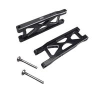 KYX Brazos de suspensión trasera de aluminio mecanizado CNC de carreras, accesorios para 1/18 RC Crawler Car LOSI Mini-B cepillado Mini-T Buggy