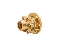 KYX Racing Aluminio rueda delantera Hub actualiza piezas accesorios para 1/4 RC motocicleta Losi Promoto-MX