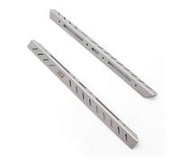 KYX Racing estribos laterales de metal para estribos, placa de estrés, accesorio de actualización para RC Crawler Traxxas 6x6 TRX6 Mercedes-Benz G 63 AMG Body