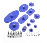 KYXKHSAA Kits de reparación de abolladuras automáticas, junta de extractor de coche para daños en puertas, lengüetas de extracción de abolladuras