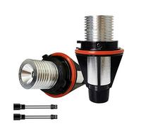 KYYET 2 bombillas LED de 5 W con halo de ojos de ángel de repuesto para E39 E53 X5 E60 E63 E64 E65 E66 E83