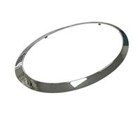 KYYET Bisel de anillo cromado para faros delanteros del lado derecho compatible con Mini Cooper 2014-2019 F55 F56 F57