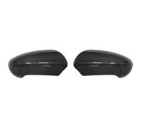 KYYET Compatible con Nissan Qashqai J10 2007-2014, cubierta de espejo retrovisor izquierdo y derecho, patrón de fibra de carbono