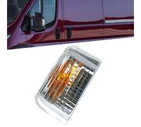 KYYET Luz intermitente intermitente de espejo retrovisor compatible con Citroen 2006-2019, Peugeot Boxer, Fiat Ducato (izquierda)