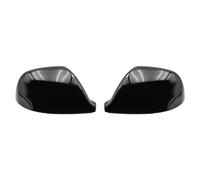 KYYET Par de tapas de espejo retrovisor lateral compatibles con V-olkswagen Transporter T5 T5.1 2010-2015, T6 2016-2019 (negro brillante)