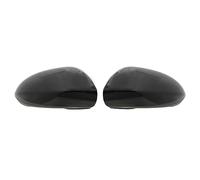 KYYET Tapa de espejo retrovisor para puerta lateral compatible con Corsa D 2006-2014 y Corsa E 2014-2019 (negro brillante)