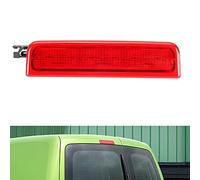 KYYET Tercera luz de freno LED de repuesto para Caddy 2004-2015 3D central de alto nivel, luz de freno trasera, lente roja