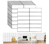 KYYGKY 15PCS Vinilos Adhesivos para Azulejos de Baño y Cocina, Revestimiento Impermeable de Paredes PVC 30 x 30cm