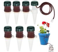 KYYGKY 8PCS Riego Automatico Macetas, Sistema de Riego Automático con Manguera, Riego por Goteo para Macetas, Dispensador de Agua para Plantas, Riego Automatico Goteo para Plantas en Macetas