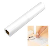 KYYGKY Papel de Calco, Rollo Papel de Calco de 31cm*46m, Papel Vegetal para Calcar de 30g/m², Papel de Patronaje Translúcido para Calcos, Costuras y Manualidades
