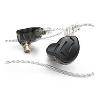 Kz acoustics zax. black in-ear earphones 3,5mm