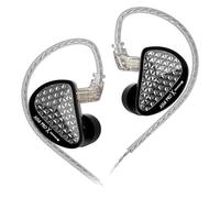 KZ AS16 PRO X - Auriculares intraurales con monitor de oído, auriculares HiFi para juegos, 16BA, armadura equilibrada, controladores IEM, para músicos, cantantes, audiófilos, DJ, bateristas