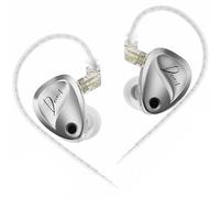 KZ-Duonic Dynamic Driver + auriculares HiFi de tres imanes autodesarrollados, auriculares intraurales híbridos de doble controlador diseñados para audiófilos, con cable desmontable (sin micrófono