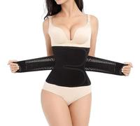 KZAQW Fajas Reductoras Abdomen Faja Postparto Cinturilla Reductora Cintura Entrenador Cinturón Lumbar Reductor Waist Trainer para Mujer y Hombre, Adjustable Lumbar, Deportiva de Fitness