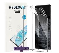 KZIOACSH 2 Pack Protector Pantalla para Google Pixel 8 Pro [No es de cristal],Sin Burbujas,Fácil de Instalar Flexibilidad TPU Película Resistente a los Arañazos HD y Sensibilidad ，Transparente