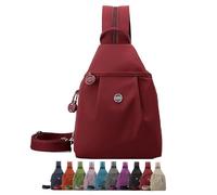 KZJXMH 2026 Premium 3 En 1 Bolso De Viaje Antirobo, Bolso De Viajero De Paño Oxford Impermeable, Mochila Convertible Tote Travel, Mochila De Gran Capacidad Convertible(Red)