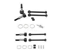 Kznifmk 1 Par de Ejes de TransmisióN Delanteros y Traseros CVD 42Mm 39Mm para 1/10 XV-01 TC-01 XV01 TC01 RC Car Upgrades Parts