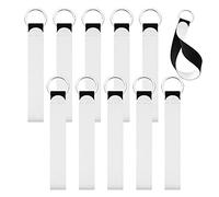 Kznifmk 10 Piezas de SublimacióN de PU de Transferencia TéRmica CordóN de MuñEca en para Bricolaje Adecuado para Manualidades de Bricolaje para Damas y NiñAs