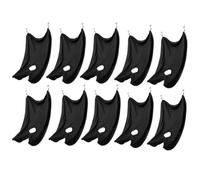 Kznifmk 10 Piezas-Delantal de Afeitar, Recogedor de Pelo de Barba para Hombres Afeitado y Recorte Capa de Barba PañO de Aseo Impermeable con Ventosa A