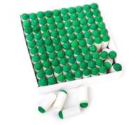 Kznifmk 100PCS 9mm Table Pool Snooker Billar Stick Stick Tips Slip-on Push-on Practice