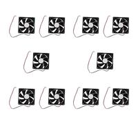 Kznifmk 10piezas 90mm X 25mm DC 12V Ventilador de Enfriamiento de 2 para Caja de Computador Enfriador de CPU