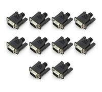 Kznifmk 10X Adaptador de Pantalla Virtual VGA Enchufe Simulado Macho Placa de Bloqueo Emulador de Fantasmas Sin Cabeza Edid