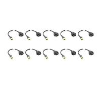 Kznifmk 10X Conectores OBD2 de 6 Una 16, Herramientas de Diagnóstico, Adaptadores de Cables de Extensión OBD para Motocicleta Serie Z